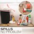 Xtreme Mats 22 in. x 22 in. Beige Kitchen Depth Under Sink Cabinet Mat Drip Tray Shelf Liner