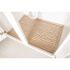 Xtreme Mats 22 in. x 22 in. Beige Kitchen Depth Under Sink Cabinet Mat Drip Tray Shelf Liner
