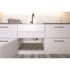 Xtreme Mats 22 in. x 22 in. Beige Kitchen Depth Under Sink Cabinet Mat Drip Tray Shelf Liner