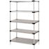 QUANTUM STORAGE SYSTEMS Chrome 4-Tier Chrome Wire Shelving Unit (36 in. W x 54 in. H x 18 in. D)