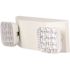 Lithonia Lighting Contractor Select EU2C 120/277-Volt Integrated LED White Emergency Light Fixture with Battery