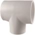 Charlotte Pipe 1 in. PVC S x S x S Tee Pro Pack (10-Pack)