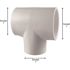Charlotte Pipe 1 in. PVC S x S x S Tee Pro Pack (10-Pack)