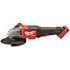Milwaukee M18 FUEL 18V Lithium-Ion Brushless Cordless 4-1/2 in./6 in. Braking Grinder with Paddle Switch (Tool-Only)