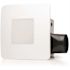 80 CFM Ceiling/Wall Easy Roomside Installation Bathroom/Bath Exhaust Fan with Adjustable LED Lighting & Humidity Sensing