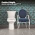 KOHLER Highline Arc 12 in. Rough In 2-Piece 1.28 GFP Single Flush Round Chair Height Toilet in White with Soft Close Seat