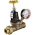 Apollo 1/2 in. FNPT x 3/4 in. MNPT Lead Free Bronze Pressure Reducing Valve with Gauge