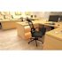 BOSS Office Products Black Mesh Flip Arm Task Chair