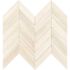 MSI Water Color Bianco Chevron 12 in. x 15 in x 0.39 in. Matte Porcelain Mesh-Mounted Mosaic Tile (5 sq. ft. /Case)