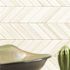 MSI Water Color Bianco Chevron 12 in. x 15 in x 0.39 in. Matte Porcelain Mesh-Mounted Mosaic Tile (5 sq. ft. /Case)