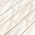 MSI Whisper White 4 in. x 12 in. Glossy Ceramic Subway Wall Tile (5 sq. ft./Case)