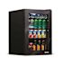 Newair 17 In. 90-Can Freestanding Cooler Fridge W/ Adjustable Shelves (Modern Black)