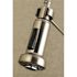 Kingston Brass Concord 2-Handle Wall-Mount Pull-Down Sprayer Kitchen Faucet in Brushed Nickel