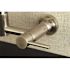 Kingston Brass Concord 2-Handle Wall-Mount Pull-Down Sprayer Kitchen Faucet in Brushed Nickel