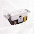 Faith 15 Amp 125-Volt GFCI Duplex Outlet, GFI Receptacle with Indicator Light, Wall Plate Included, White (10-Pack)
