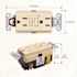 Faith 15 Amp 125-Volt GFCI Duplex Outlet, GFI Receptacle with Indicator Light, Wall Plate Included, Ivory (10-Pack)