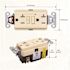 20-Amp 125-Volt GFCI Duplex Tamper Resistant Outlet, GFI Receptacle with Indicator Light and Wall Plate, Ivory (10-Pack)