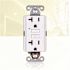 Faith 20-Amp 125-Volt GFCI Outlet, Self-Test GFI Receptacle, Duplex Outlet, Wall Plate Included, White (10-Pack)