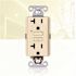 Faith 20-Amp 125-Volt GFCI Outlet, Self-Test GFI Receptacle, Duplex Outlet, Wall Plate Included, Ivory (10-Pack)