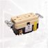 Faith 20-Amp 125-Volt GFCI Outlet, Self-Test GFI Receptacle, Duplex Outlet, Wall Plate Included, Ivory (10-Pack)
