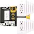 15-Amp 125-Volt GFCI Duplex Tamper Resistant Outlet, GFI Receptacle with Indicator Light and Wall Plate, White (10-Pack)