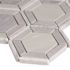 MSI Hexagono Grigio 12.4 in. x 12.4 in. Polished Marble Look Floor and Wall Tile (10.6 sq. ft./Case)