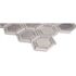 MSI Hexagono Grigio 12.4 in. x 12.4 in. Polished Marble Look Floor and Wall Tile (10.6 sq. ft./Case)