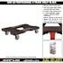 SNAP-LOC 1200 lbs. Capacity Professional E-Track Dolly in Black