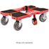 SNAP-LOC 1800 lbs. Capacity Super-Duty Professional E-Track Dolly in Red