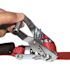 SNAP-LOC 8 ft. x 1 in. S-Hook Ratchet Strap with Hook and Loop Storage Fastener in Red (2-Pack)