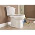 Gerber Plumbing Avalanche Elite 1.28/1.6 GPF ADA Elongated Toilet Bowl Only in White