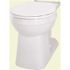 Gerber Plumbing Avalanche Elite 1.28/1.6 GPF ADA Round Front Toilet Bowl Only in White