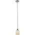 Design House Aubrey 10-Watt Satin Nickel Integrated LED Mini Pendant