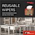 WYPALL X60 White Reusable Cloths in Brag Box (252 Sheets/Box, 1 Box/Case)