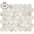 Lifeproof Carrara 10 in. x 12 in. x 6.35 mm Ceramic Hexagon Mosaic Floor and Wall Tile (0.81 sq. ft./Each)