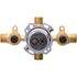 Gerber Treysta 1/2 in. 1/2 in. Brass IPS/Sweat Inlets Rough-In Valve with Pressure Test Cap