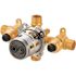 Gerber Treysta 1/2 in. 1/2 in. Brass IPS/Sweat Inlets Rough-In Valve with Pressure Test Cap