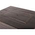 Fire Sense Sawyer 48 in. x 24 in. Rectangle Aluminum Propane Fire Pit Table in Antique Bronze