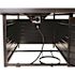 Fire Sense Sawyer 48 in. x 24 in. Rectangle Aluminum Propane Fire Pit Table in Antique Bronze