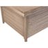 Fire Sense Langhorne 40 in. x 40 in. Square Aluminum Propane Fire Pit Table in Barnwood