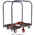 SNAP-LOC 1,200 lbs. Polypropylene Professional E-Track Panel Cart Dolly in Black