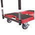 SNAP-LOC 1,200 lbs. Polypropylene Professional E-Track Panel Cart Dolly in Red