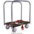 SNAP-LOC 1,800 lbs. Capacity Super-Duty Professional Metal Panel Cart Dolly in Black