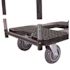 SNAP-LOC 1,800 lbs. Capacity Super-Duty Professional E-Track Push Cart Dolly in Black