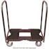 SNAP-LOC 1,800 lbs. Capacity Super-Duty Professional E-Track Push Cart Dolly in Black