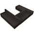 Carnegy Avenue 6-Piece Black Living Room Sets