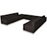 Carnegy Avenue 8-Piece Black Living Room Sets