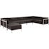 Carnegy Avenue 7-Piece Black Living Room Sets