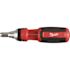 Milwaukee 9-in-1 Square Drive Ratcheting Multi-Bit Screwdriver