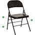 Carnegy Avenue Black Metal Utility Chair